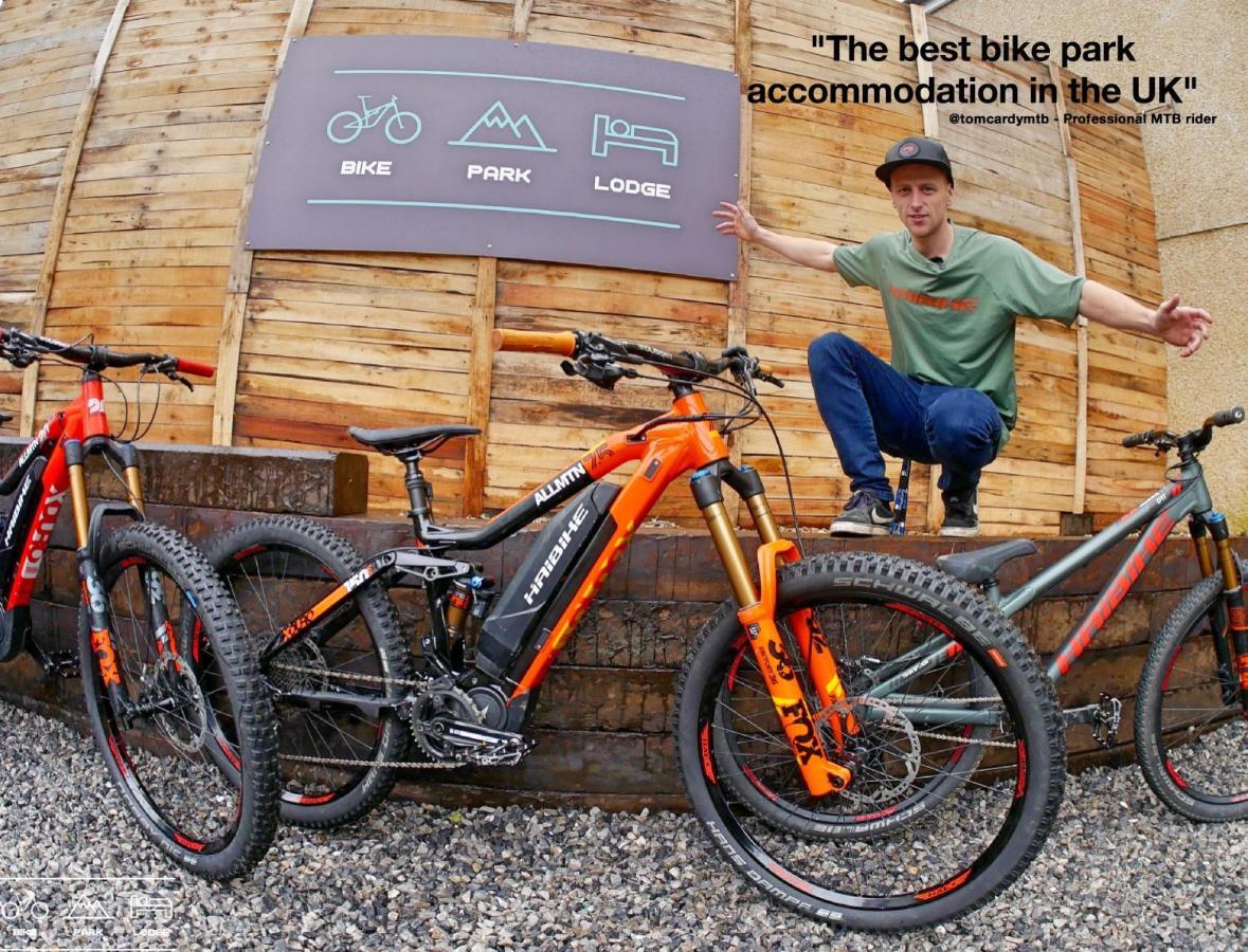 Bike Park Lodge Merthyr Tydfil Esterno foto
